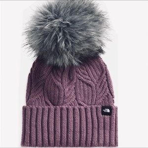 The North Face Girl’s Oh-Mega Fur Pom Beanie